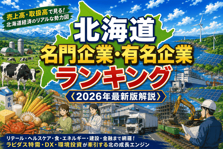 北海道名門企業・有名企業一覧 売上ランキング〈2026年版解説〉