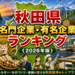 秋田県名門企業・有名企業一覧　売上ランキング〈2026年版解説〉