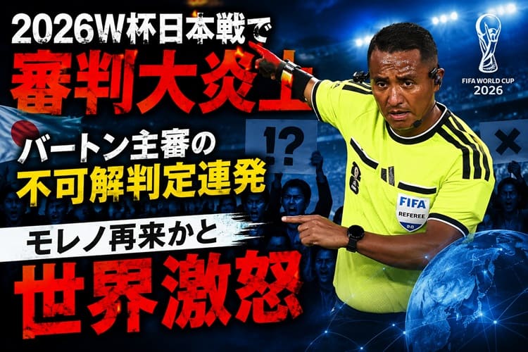 FIFA サッカーワールドカップ　バートン主審