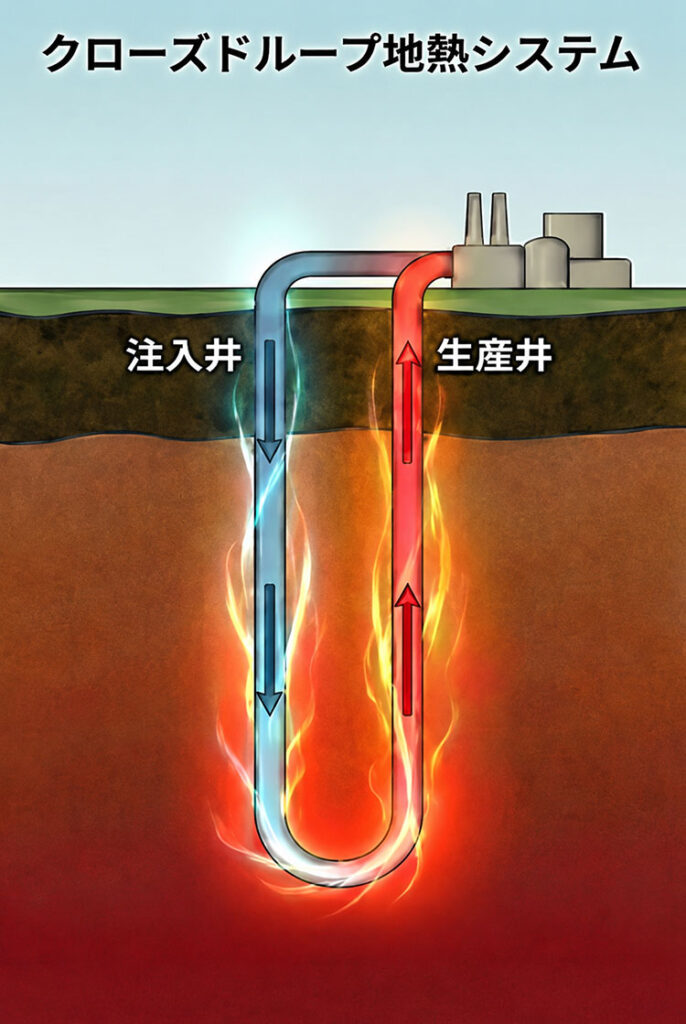 GeoDreams 　クローズドループ地熱システム