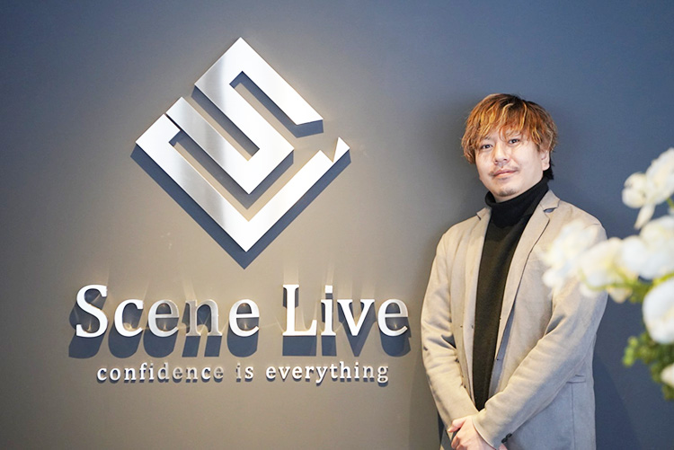 株式会社Scene Live　磯村亮典代表取締役社長