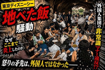 ディズニーシー“地べた飯”騒動　外国人批判の裏で来園者が本当に失望したもの