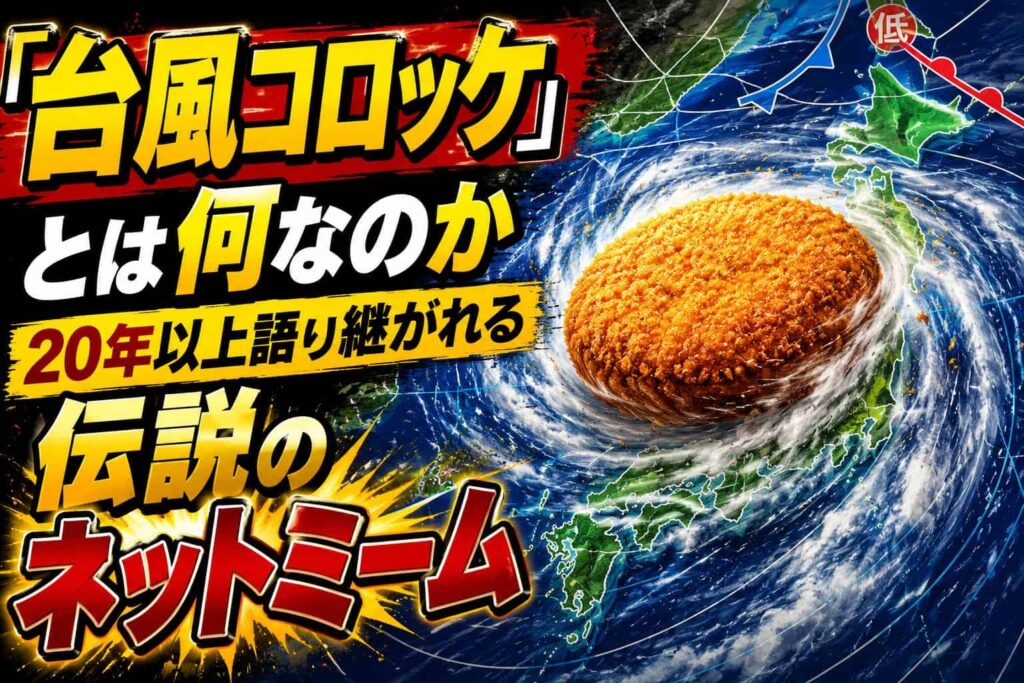 台風コロッケ