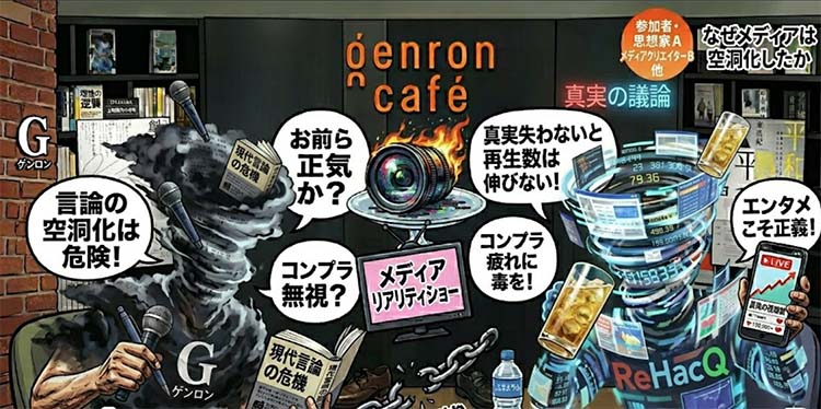 ゲンロンカフェ 箕輪厚介