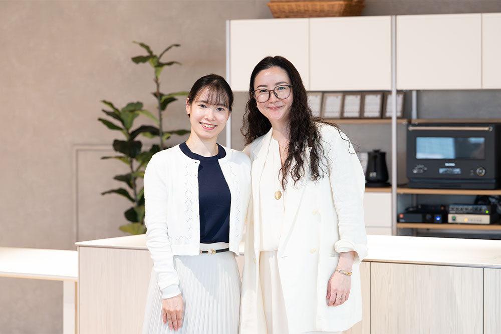 LIXIL Advanced Showroomオンラインショールーム チーフ 高木さんとライフスタイルプロデューサーWakoさん