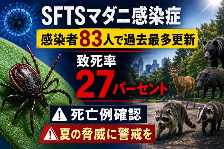 マダニ　SFTS　感染症