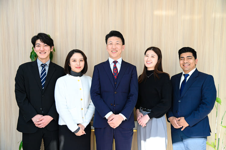 WBP五十嵐代表と若手社員