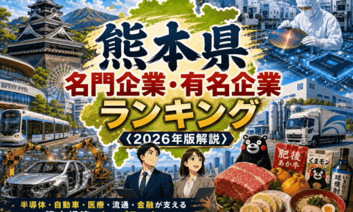 熊本県名門企業・有名企業一覧　売上ランキング〈2026年版解説〉