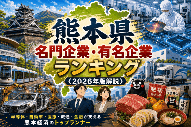熊本県名門企業・有名企業一覧 売上ランキング〈2026年版解説〉