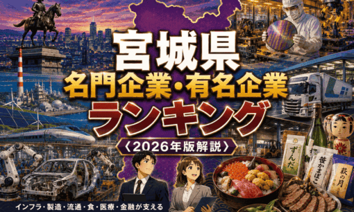 宮城県名門企業・有名企業一覧　売上ランキング〈2026年版解説〉