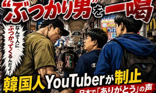 ぶつかり男はなぜ“弱そうな人”を狙うのか　大阪動画で韓国にも広がった「日本旅行の不安」