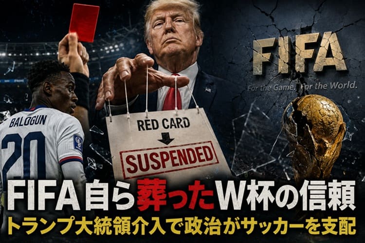 FIFA　W杯　トランプ大統領　政治介入