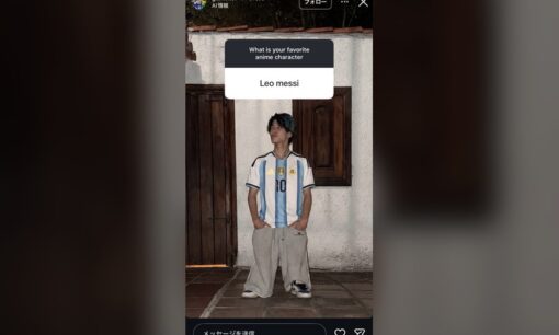 ガミックス  Instagramストーリーでメッシをアニメキャラ扱い批判殺到  ハーランドの件超える危険性指摘