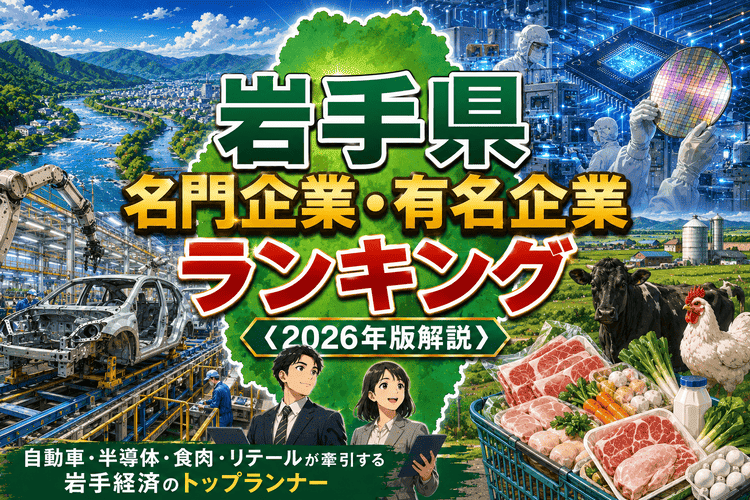 岩手県名門企業・有名企業一覧　売上ランキング〈2026年版解説〉