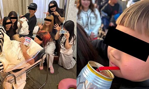 新生児用ベッドに成人が寝転がり炎上　赤ちゃんにハイボール缶ストローも…愛知の串揚げ酒場ちりりSNSに批判