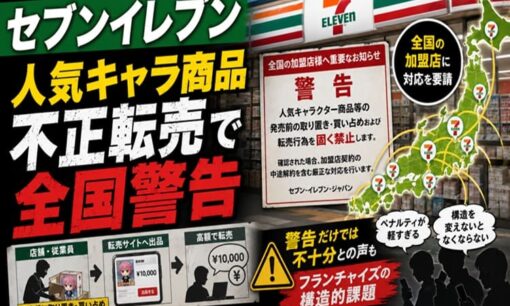 セブンイレブン 人気キャラ商品不正転売 「別に驚かない」という声  全国加盟店へ警告