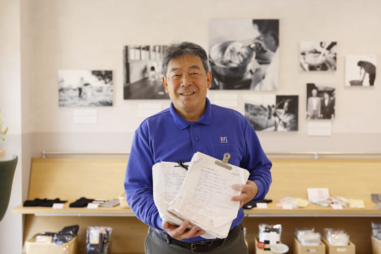 鈴木靴下 鈴木社長