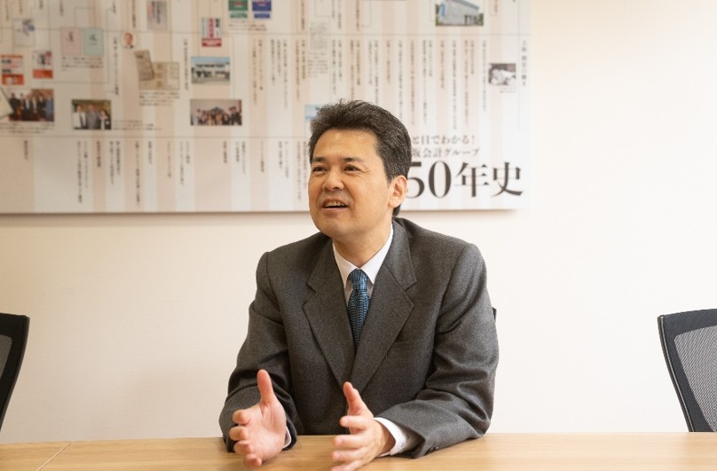 上坂会計グループ　片川長州氏