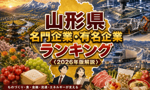 山形県名門企業・有名企業一覧　売上ランキング〈2026年版解説〉