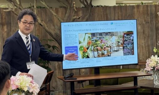 脱炭素・資源循環・生物多様性。株式会社日比谷花壇が描く花き産業の未来