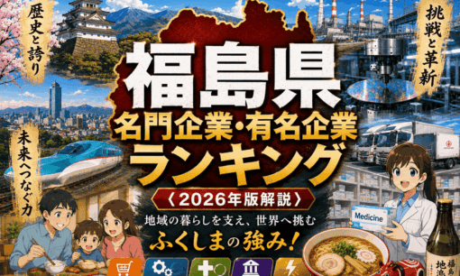 福島県名門企業・有名企業一覧　売上ランキング〈2026年版解説〉