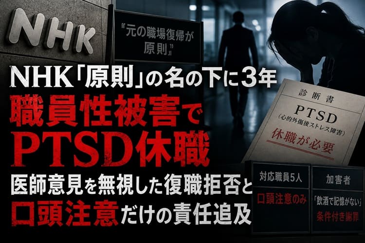 NHK PTSD　性加害