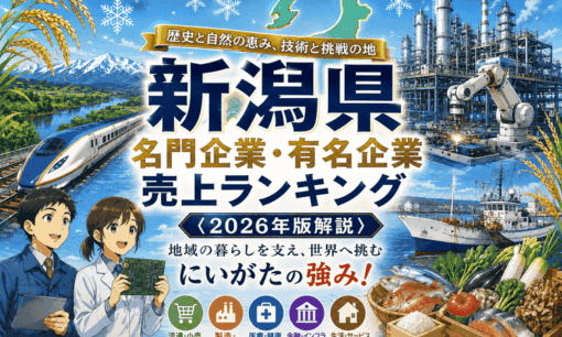 新潟県名門企業・有名企業一覧　売上ランキング〈2026年版解説〉