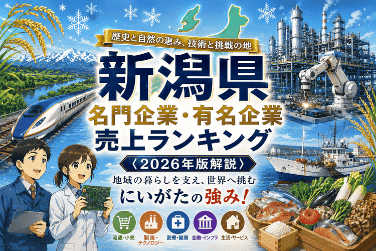 新潟県名門企業・有名企業一覧　売上ランキング〈2026年版解説〉