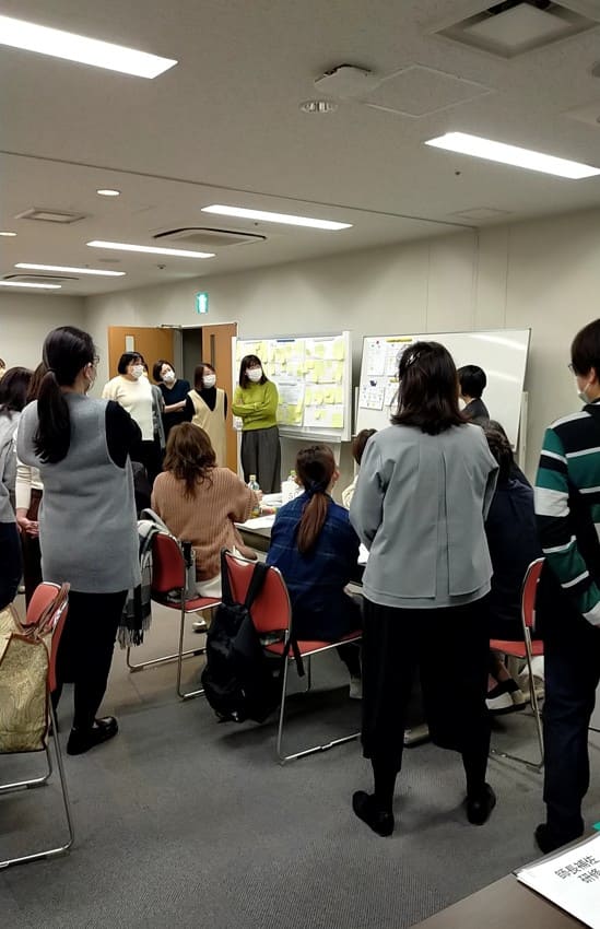 中部ろうさい病院での研修の様子