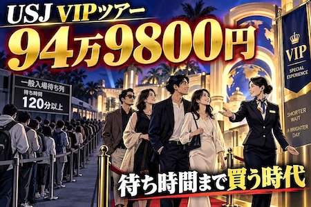USJ「94万9800円VIPツアー」は誰が買う？ “待ち時間までお金で買う”テーマパークの現在地