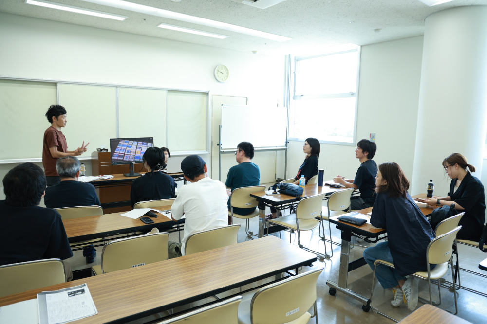 株式会社リンドワークス 松田氏 登壇の様子