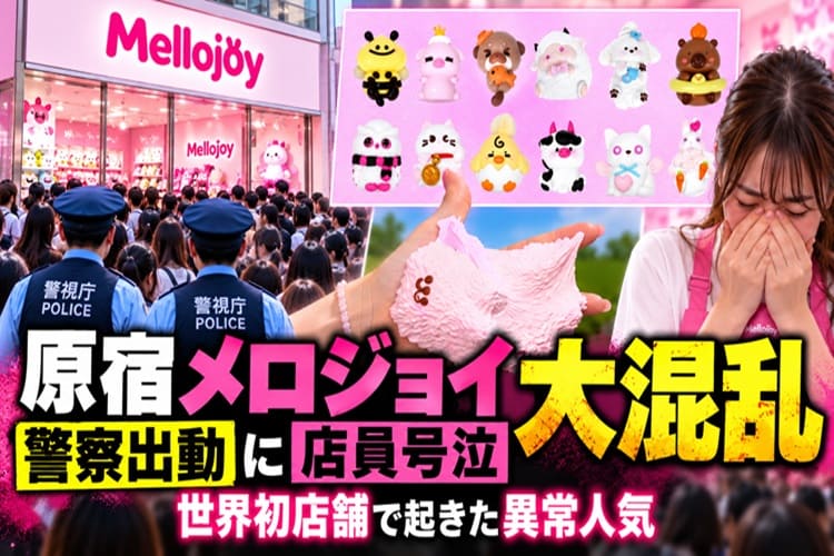 メロジョイ　原宿　ポップアップストア
