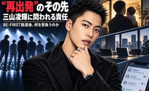 「家族も人間関係も一筋縄じゃない」三山凌輝の現在地　独立、結婚、再びの女性問題