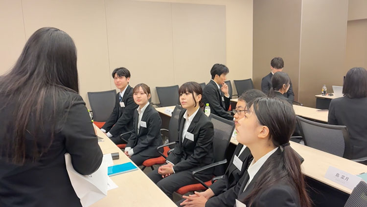One's Will 内定者座談会の一コマ