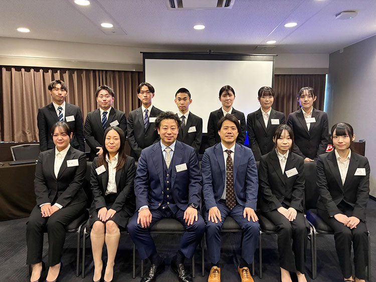 One's Will新入社員内定式全体写真