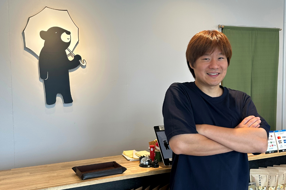 こぐま商店 熊岡氏