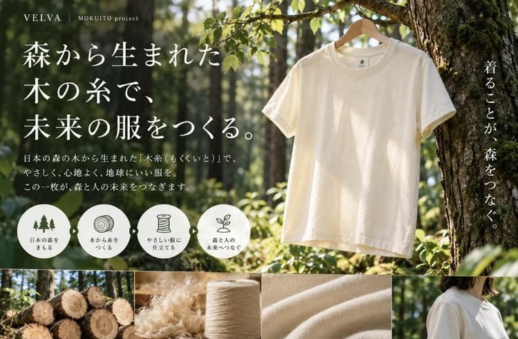 Playfulが提案する木糸がつなぐ森と暮らしの新しい循環